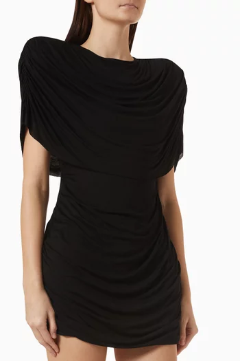 x RHW Contour Draped Mini Dress