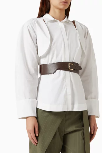 Stacci Shirt in Cotton-poplin