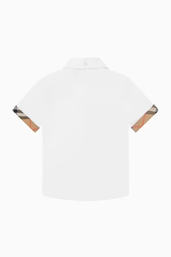 Owen Check-tape Shirt in Cotton
