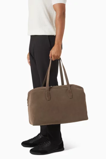 Axell Duffel Bag in Suede
