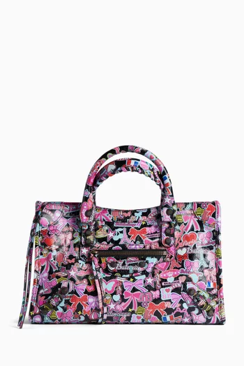 Small Le City Bag in Printed Lambskin
