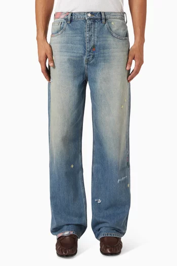 Recess Baggy Jeans in Denim