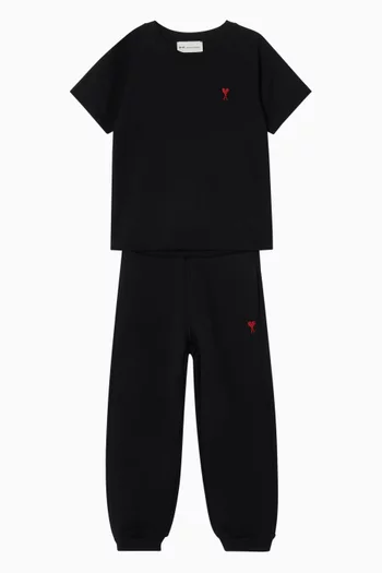 Ami de Coeur Boxy T-shirt in Cotton
