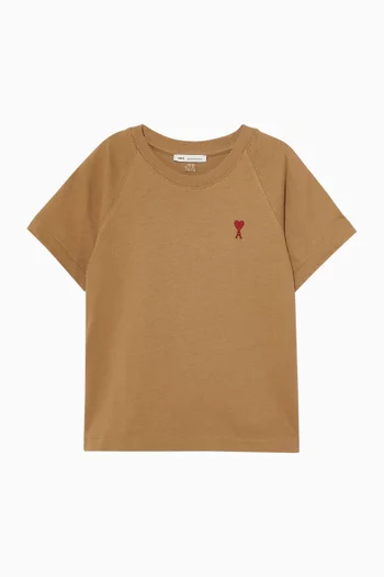 Ami de Coeur Boxy T-shirt in Cotton
