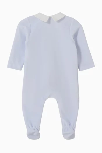 Knitted Collar Pyjamas