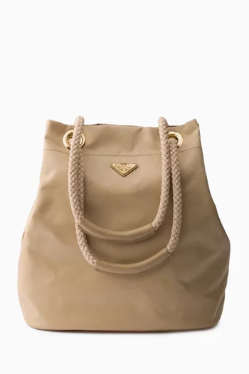Large Mariner Bucket Bag in Re-Nylon