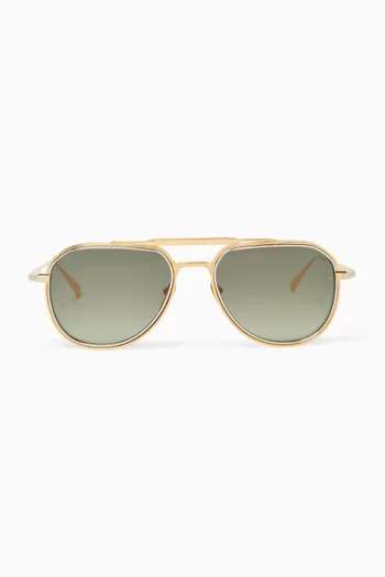 Commander Sunglasses in Titanium
