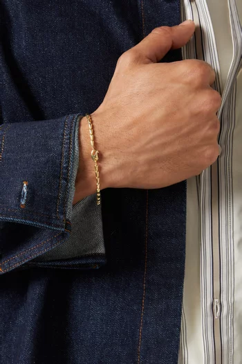 Elara Chain Bracelet in Gold Vermeil