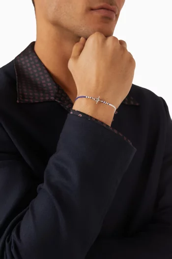 Avi Bead Bracelet in Sterling Silver