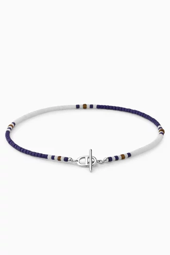 Avi Bead Bracelet in Sterling Silver