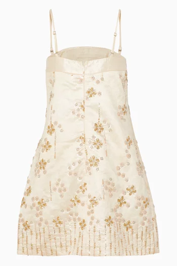 Adriana Beaded Mini Dress