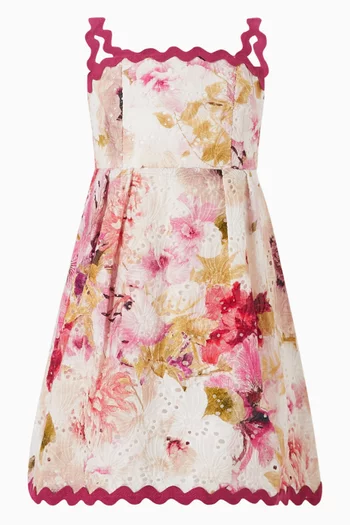 Liana Embroidered Dress