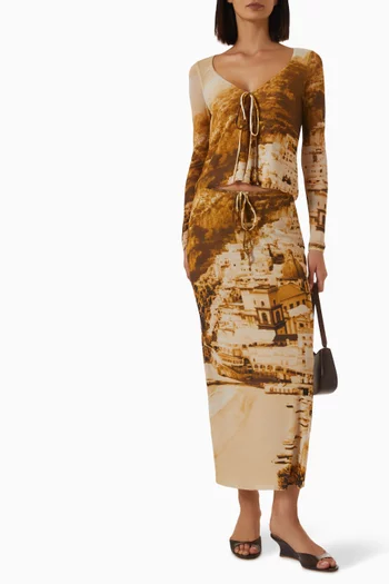 Porta Skirt in Mesh