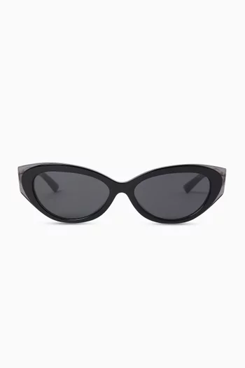 Cat-eye Sunglasses in Acetate