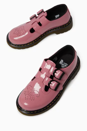 8065 Mary Jane Lamper Shoes in Patent Leather
