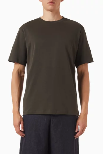 O-neck Lightweight T-shirt in Cotton