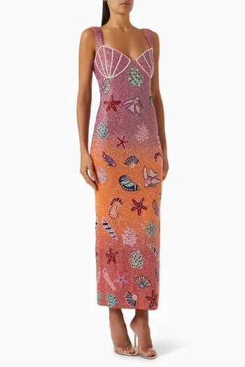 Sea Sahara Beaded Maxi Dress