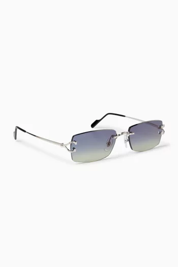 Décor Classic C Sunglasses in Metal