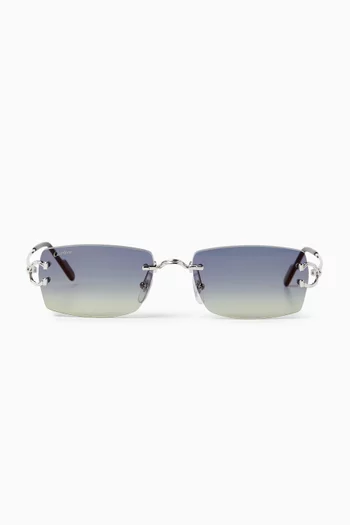 Décor Classic C Sunglasses in Metal