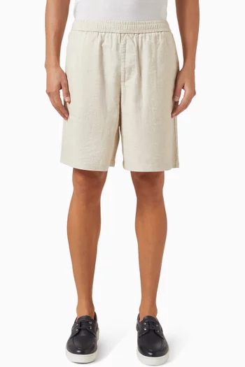 Harvey Shorts in Linen-blend