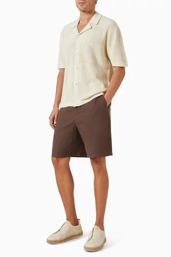 Harvey Shorts in Linen-blend