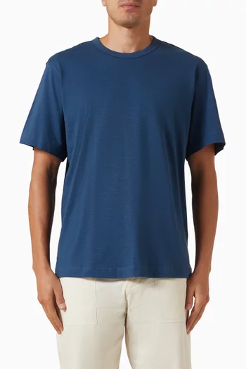 Crewneck T-shirt in Cotton