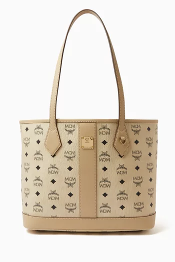 Liz Shopper Tote Bag in Visetos Canvas