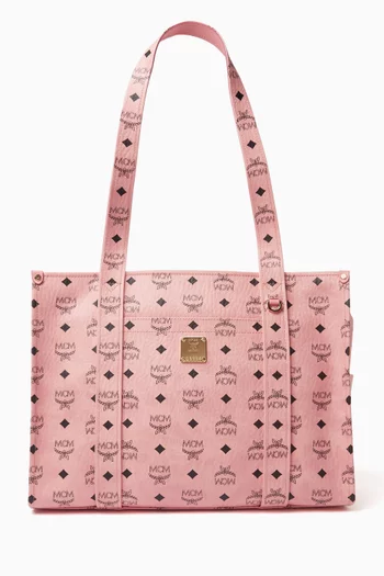 Large Aren Tote Bag in Visetos Canvas