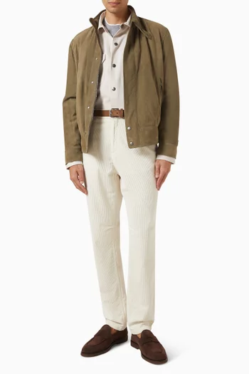 Faux-layering T-shirt in Cotton