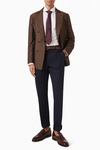 Deconstructed Blazer in Virgin Wool & Cashmere