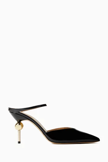 Emma 85 Mules in Patent Leather