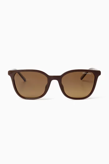 نظارة شمسية بتصميم عين القطة وإطار أسيتات