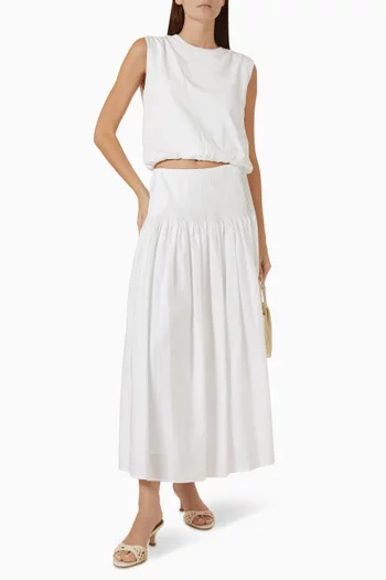 Mica Bubble Top in Cotton
