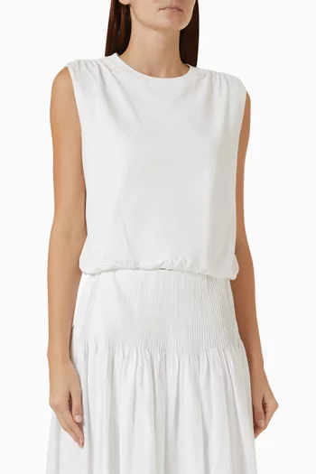 Mica Bubble Top in Cotton