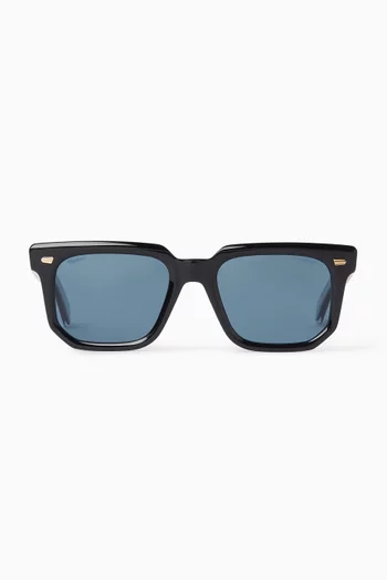 1410 Rectangle Sunglasses in Acetate
