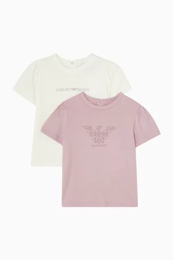 Logo T-shirts , Set of 2