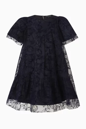 Floral Tulle Dress