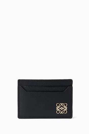 Anagram Cardholder in Grained Calskin