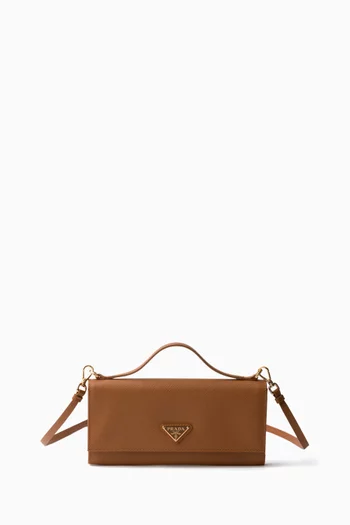 Strap Wallet in Saffiano Leather