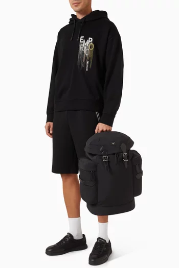 Topflap Backpack in Nylon