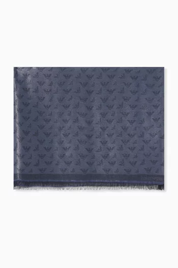 Micro Eagle Logo Scarf