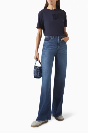 J14 Wide-leg Jeans in Denim