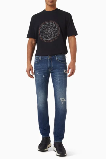 Hong Kong Graphic-print T-shirt in Jersey