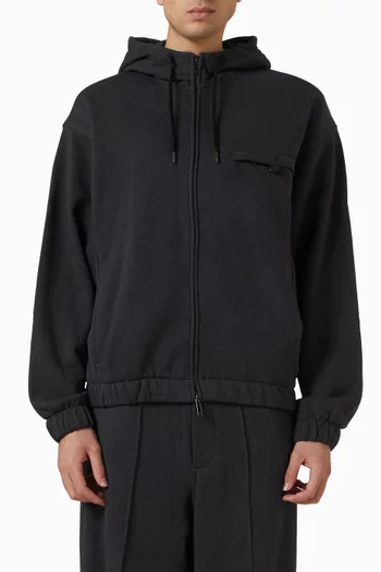 Logo Hoodie in Cotton
