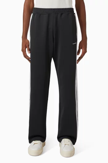 Wide Striped Sweatpants