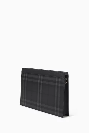 Flat Frame Pouch in Canvas