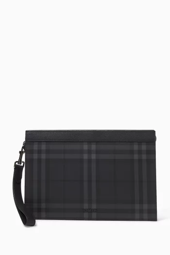 Flat Frame Pouch in Canvas