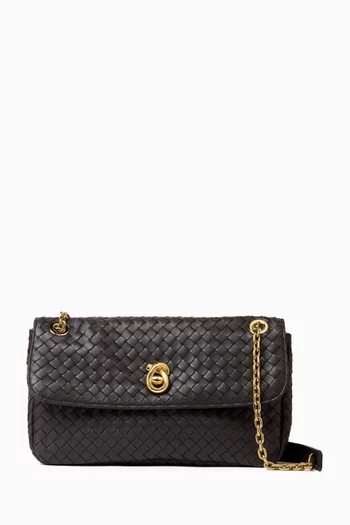 Madison Shoulder Bag in Lambskin Leather