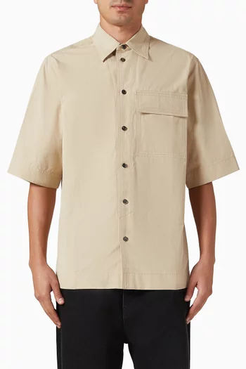 Shirt in Cotton Toile