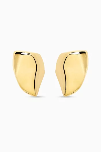 Candy Prisma Earrings in 18kt Gold-finish Sterling Silver